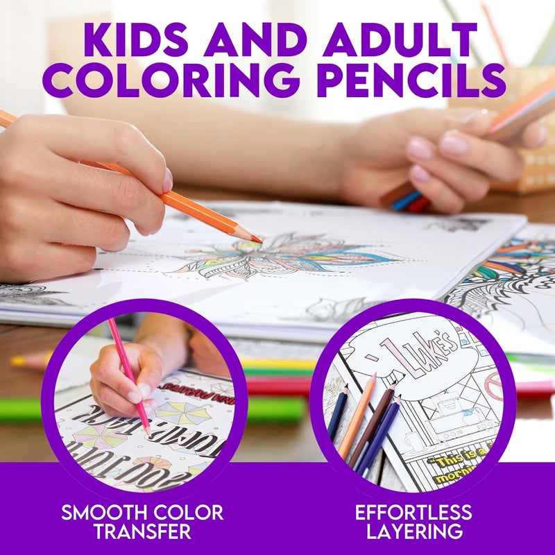 Pun Labs Oy With the Colors Already Colored Pencil Set – 12 Pencils with Fun and Creative Foil-Stamped Designs, Ideal Gifts and Supplies for Creative Minds – Assorted Colors - Image 5